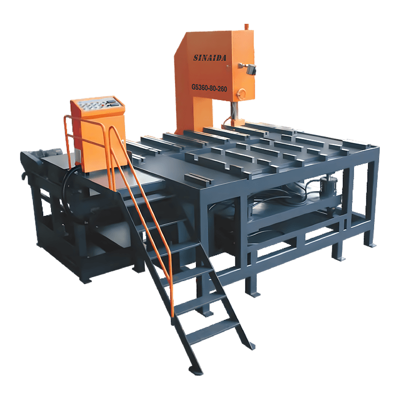 G5360-80-260 G5385-100-350 Metal Čelik Piljenje za rezanje Vertikalne tračne pile