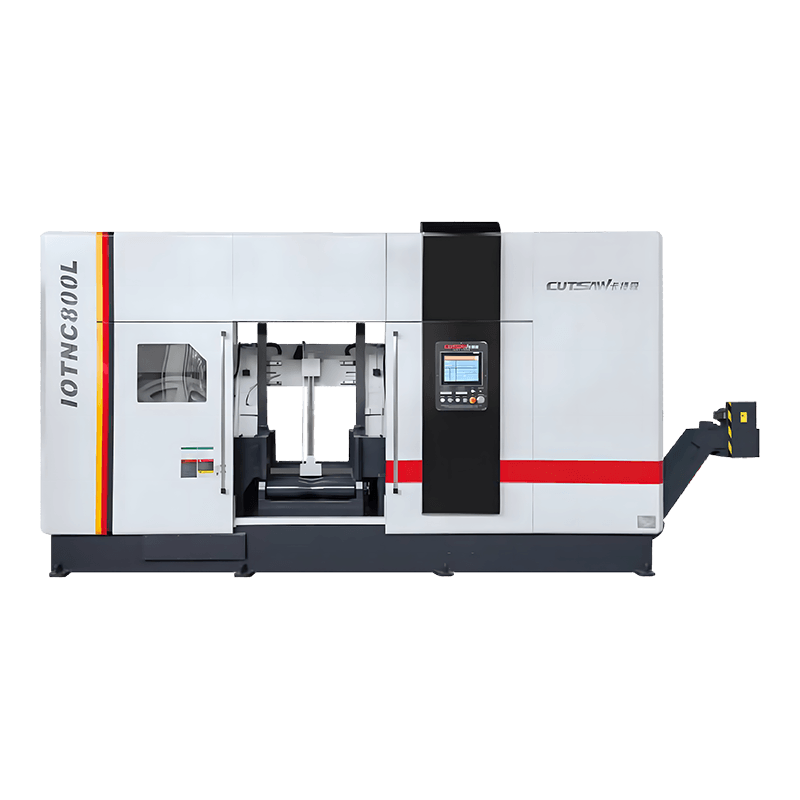 IOTNC800L inteligentna CNC automatska vodoravna tračna pila za rezanje metala
