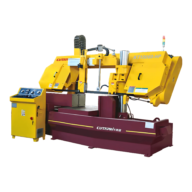 KT10060-HP Heavy-Duty čelični okvir CNC automatska tračna pila za rezanje metala