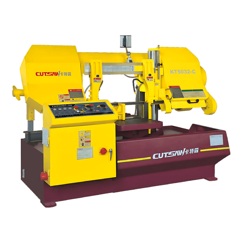 KT5032-C horizontalna poluautomatska tračna pila za metal KT5032-C horizontalna poluautomatska tračna pila za metal