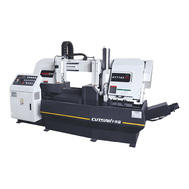 KT7143-HP CE poluautomatski stroj za rezanje metalne tračne pile