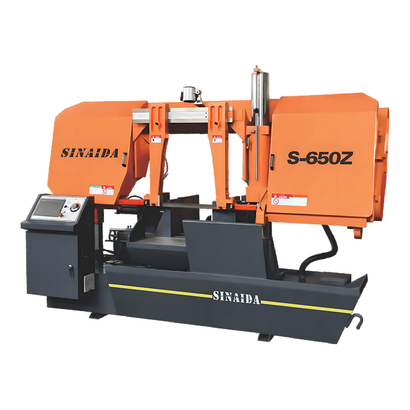 S-650Z Horizontalna tračna pila za metalno rezanje pod kutom